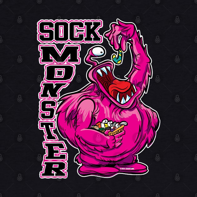 Sock Monster by eShirtLabs